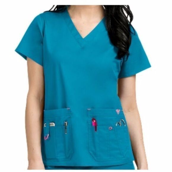 Med Couture‎ Rescue Scrub Top - Picture 1 of 2